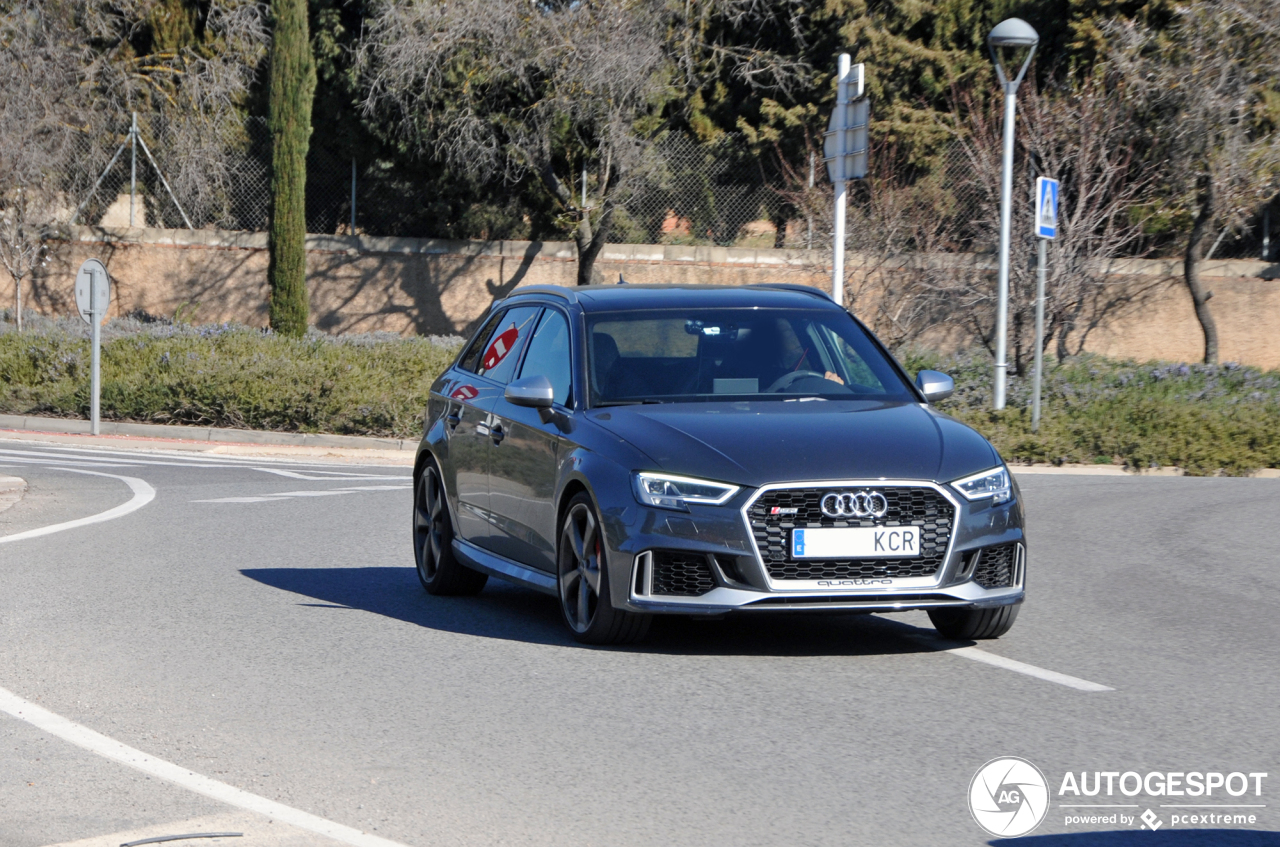 Audi RS3 Sportback 8V 2018