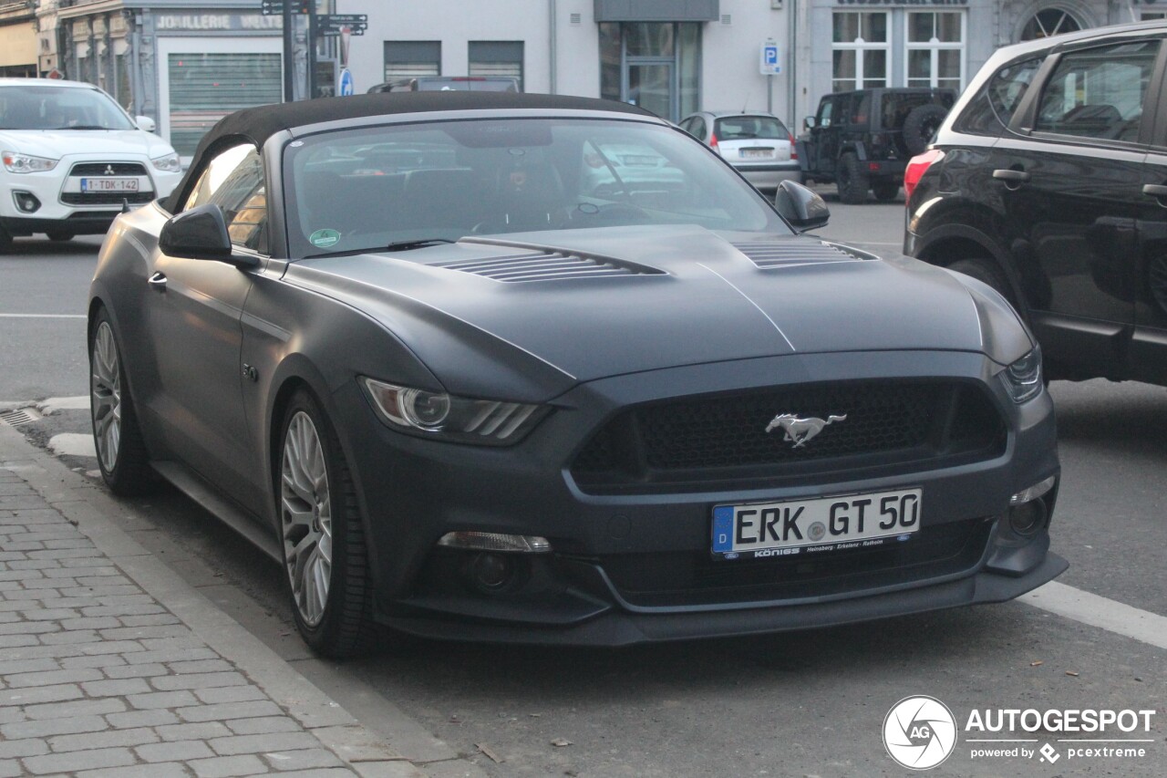 Ford Mustang GT Convertible 2015