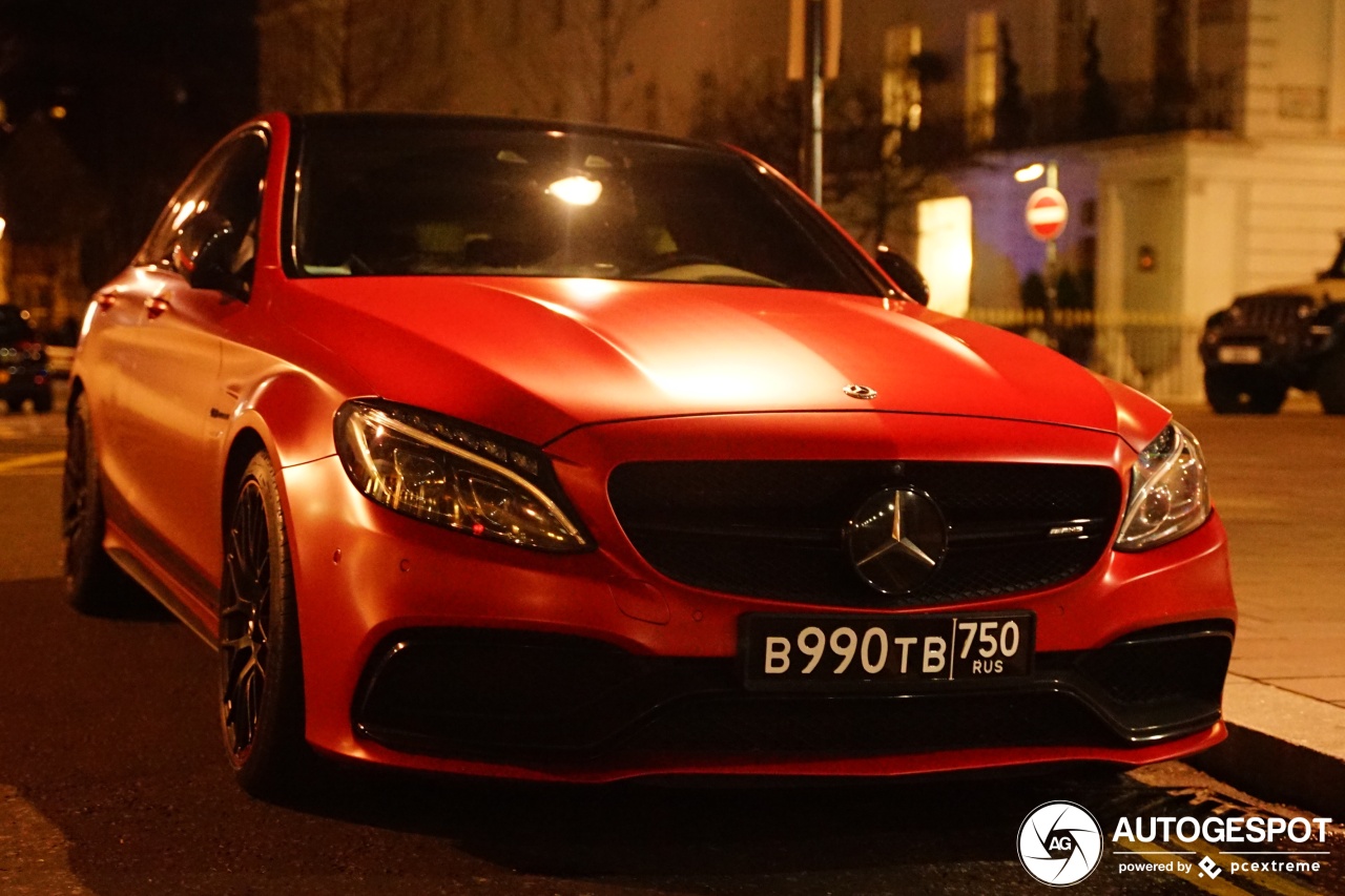 Mercedes-AMG C 63 S W205 Edition 1