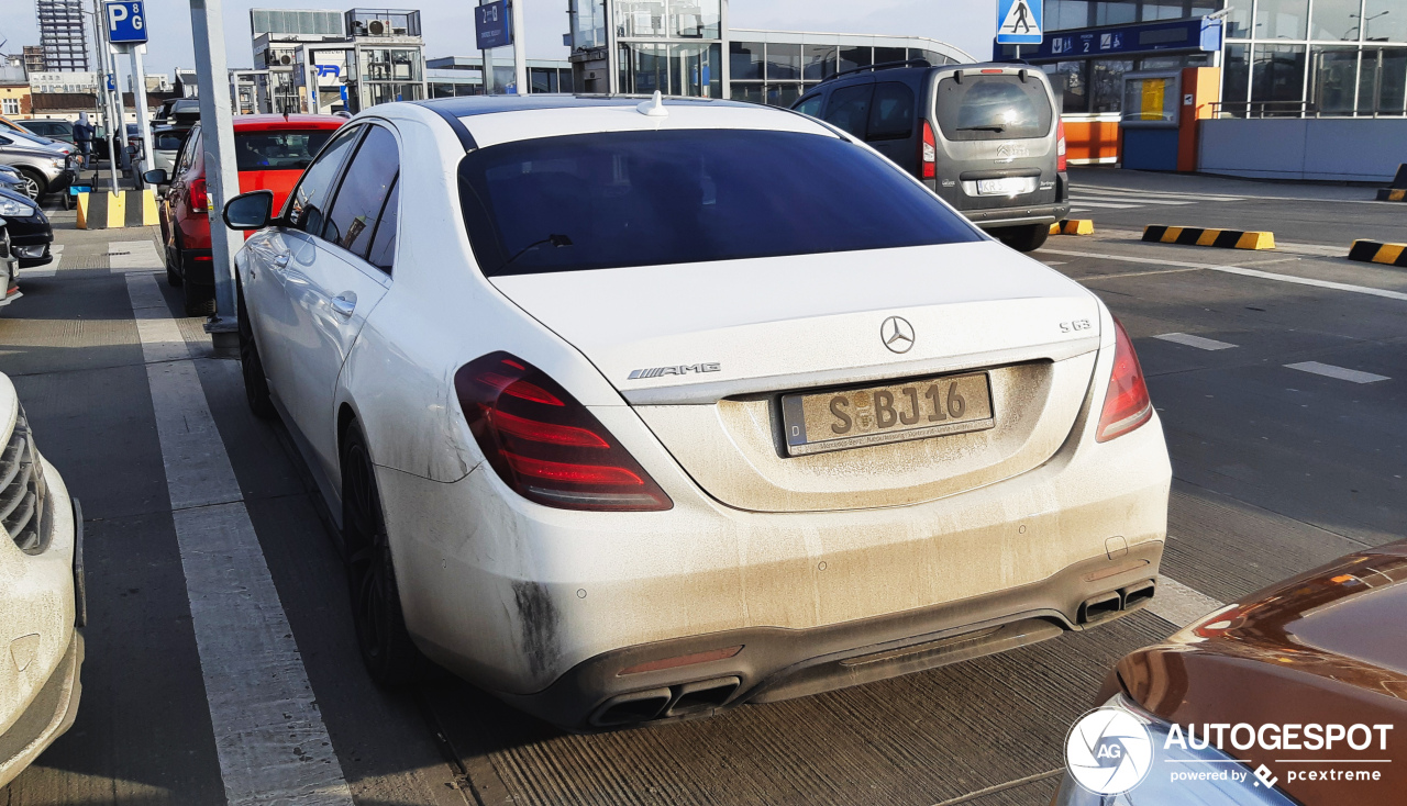 Mercedes-AMG S 63 V222 2017