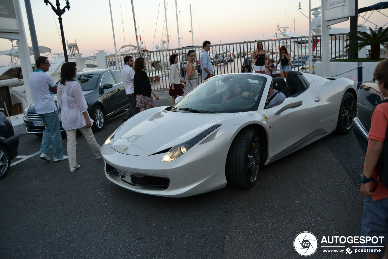 Ferrari 458 Spider