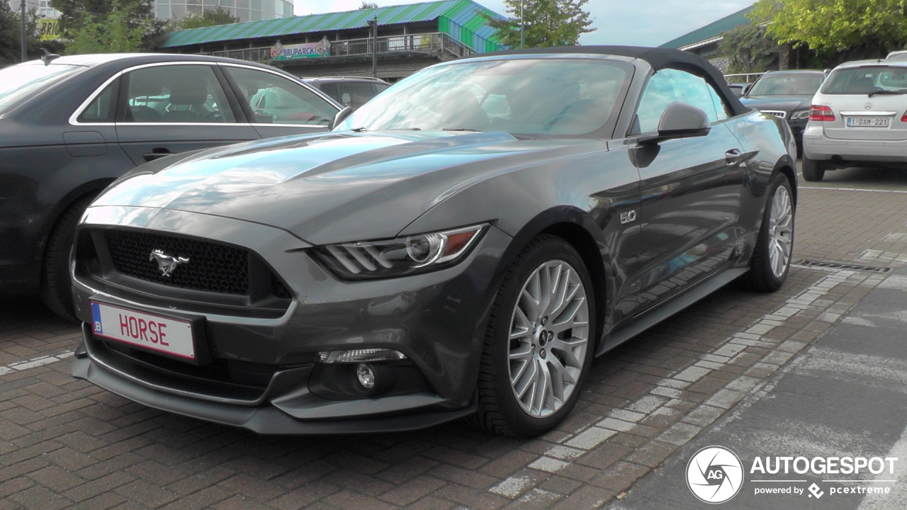 Ford Mustang GT Convertible 2015