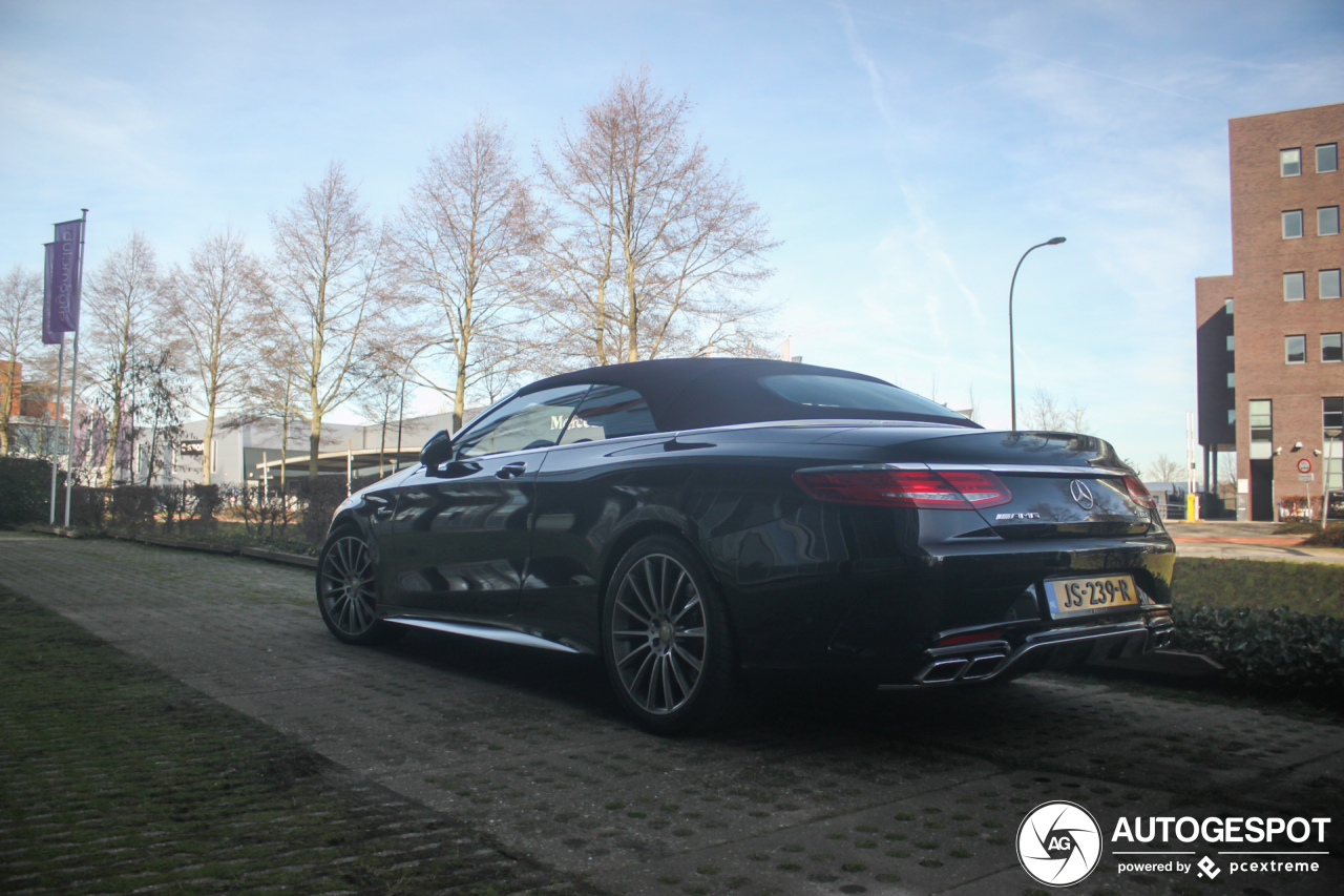 Mercedes-AMG S 63 Convertible A217