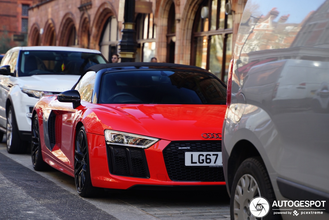 Audi R8 V10 Spyder 2016