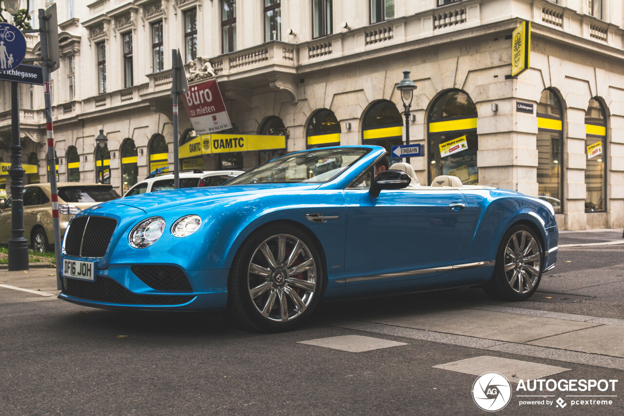 Bentley Continental GTC V8 S 2016