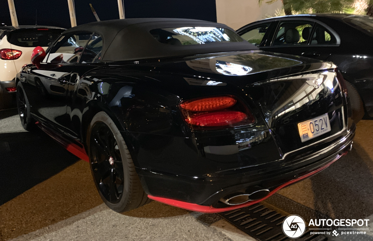 Bentley Continental GTC V8 S 2016 Black Edition