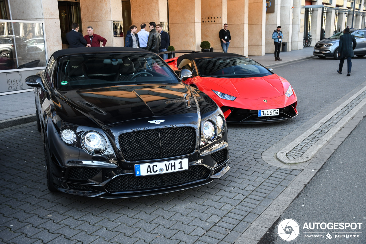 Bentley Continental Supersports Convertible 2018