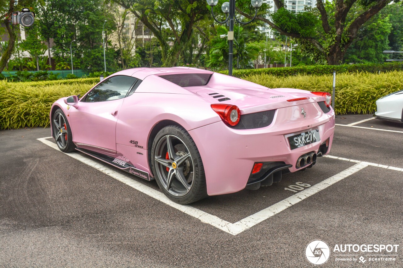 Ferrari 458 Spider - 22 February 2019 - Autogespot