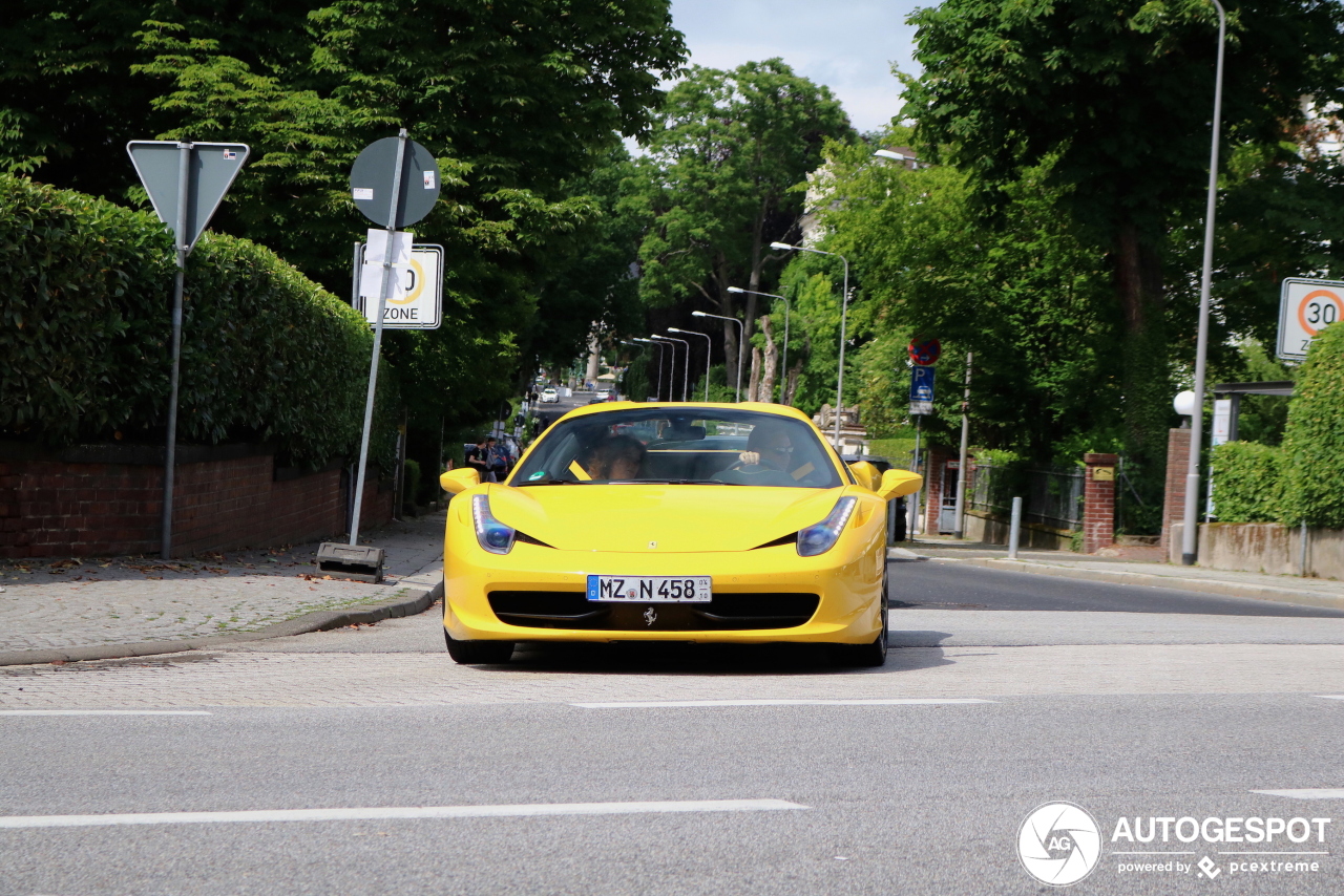 Ferrari 458 Spider Novitec Rosso