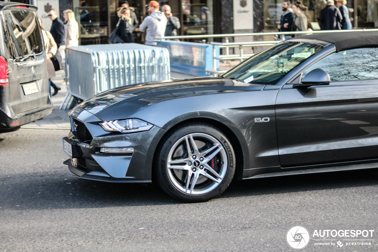 Ford Mustang GT Convertible 2018