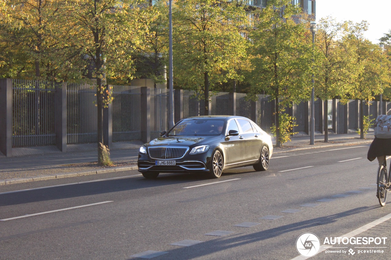 Mercedes-Maybach S 650 X222 2018