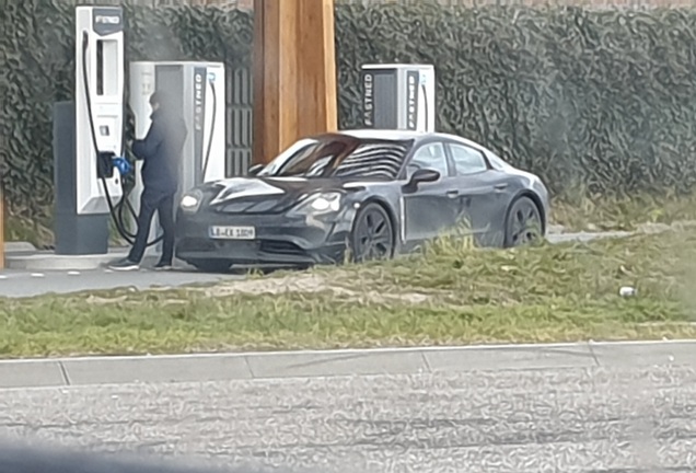 Porsche Taycan Mule