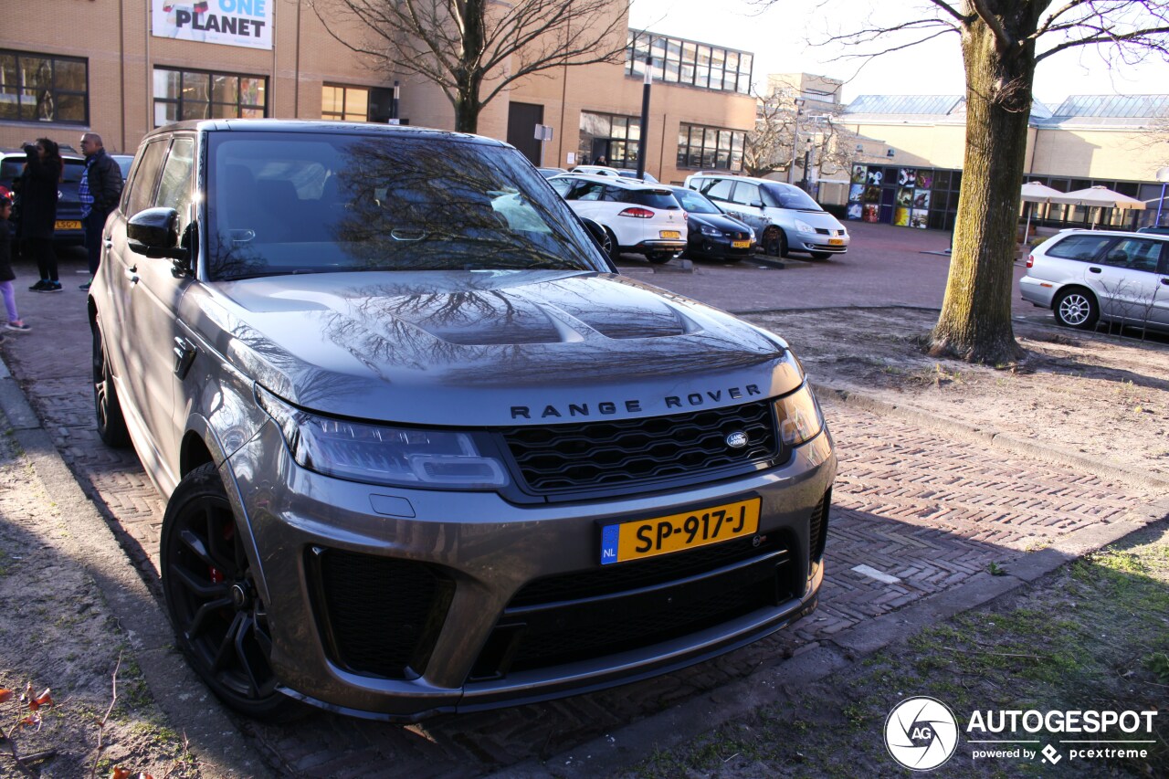 Land Rover Range Rover Sport SVR 2018