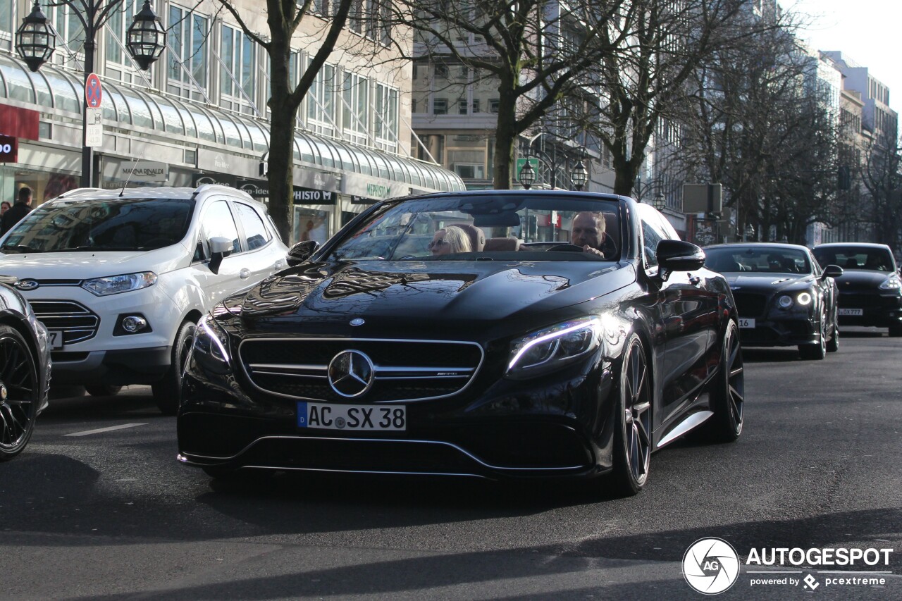 Mercedes-AMG S 63 Convertible A217