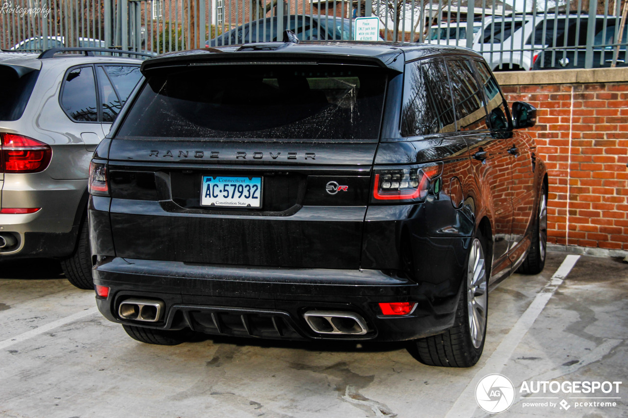 Land Rover Range Rover Sport SVR 2018