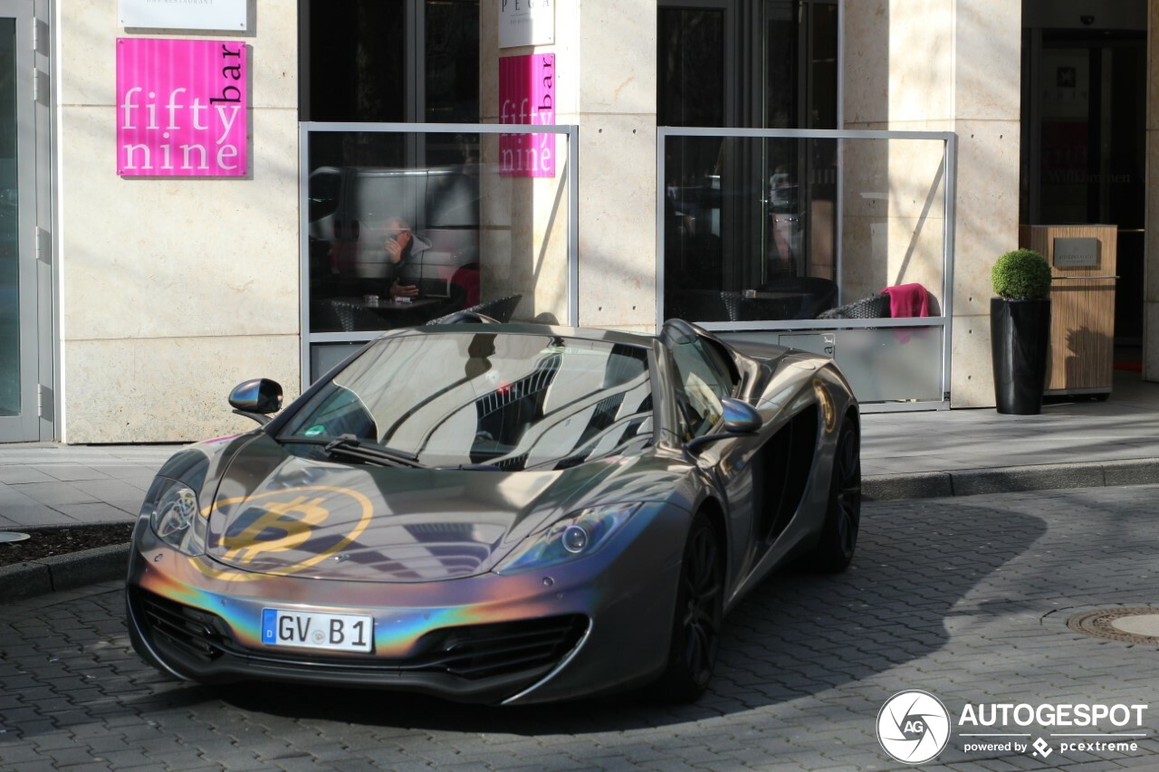 McLaren 12C Spider