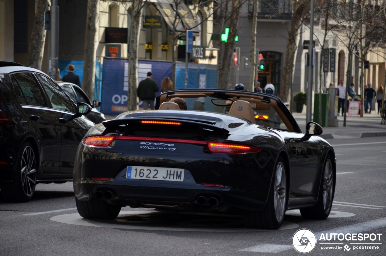 Porsche 991 Carrera 4S Cabriolet MkI