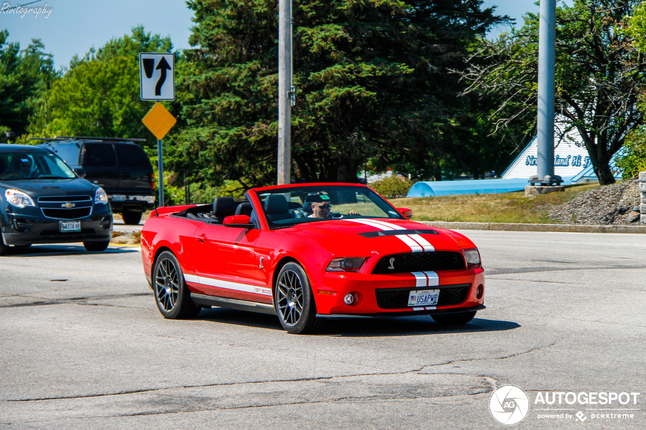 Ford Mustang Shelby GT500 Convertible 2010