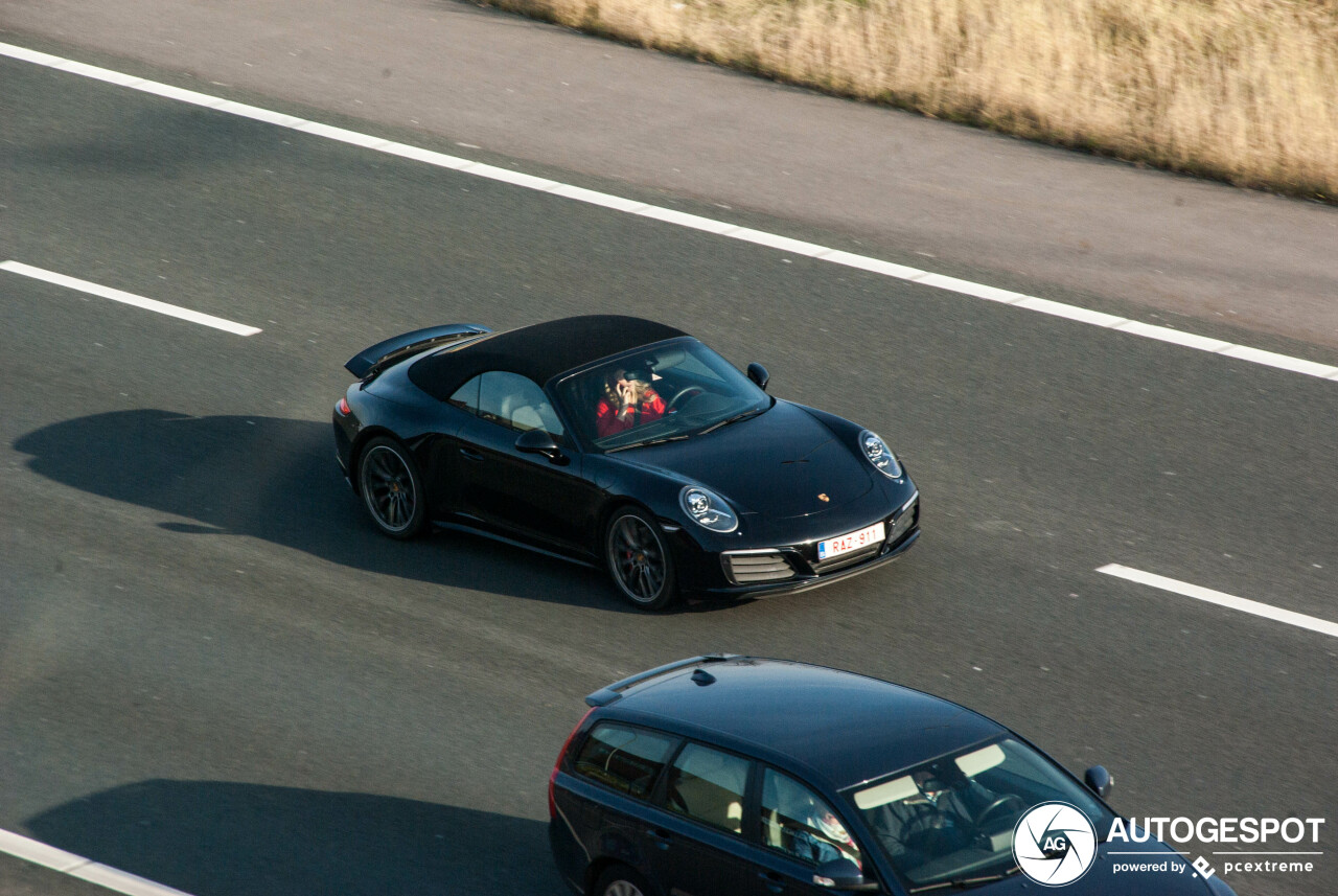 Porsche 991 Carrera 4S Cabriolet MkII