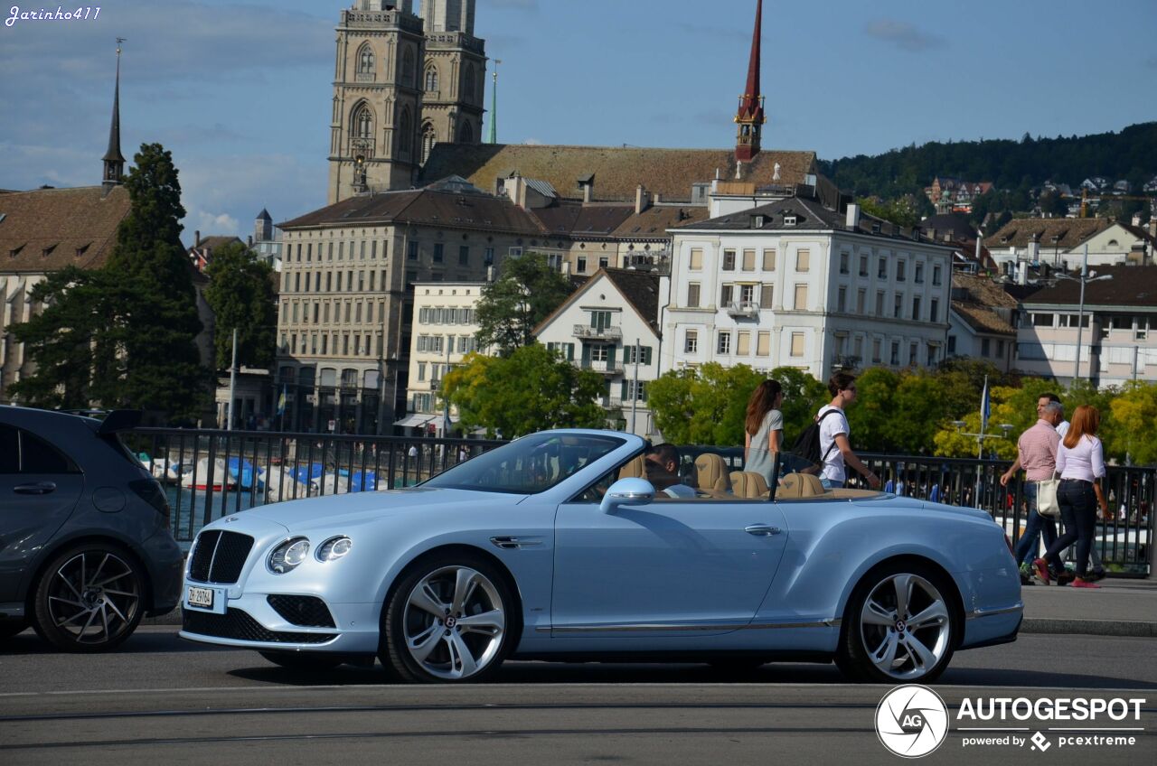 Bentley Continental GTC V8 S 2016