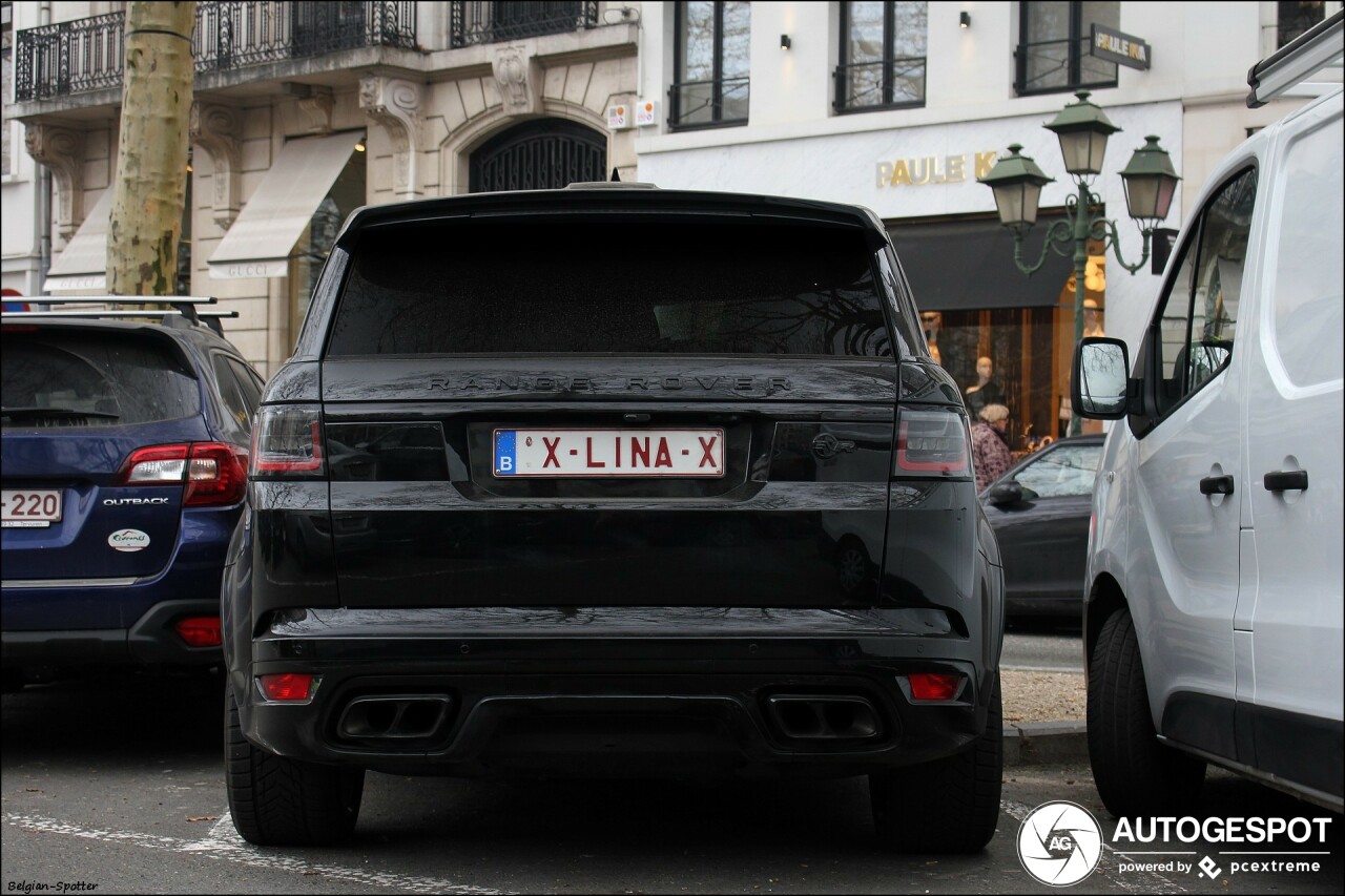 Land Rover Range Rover Sport SVR 2018