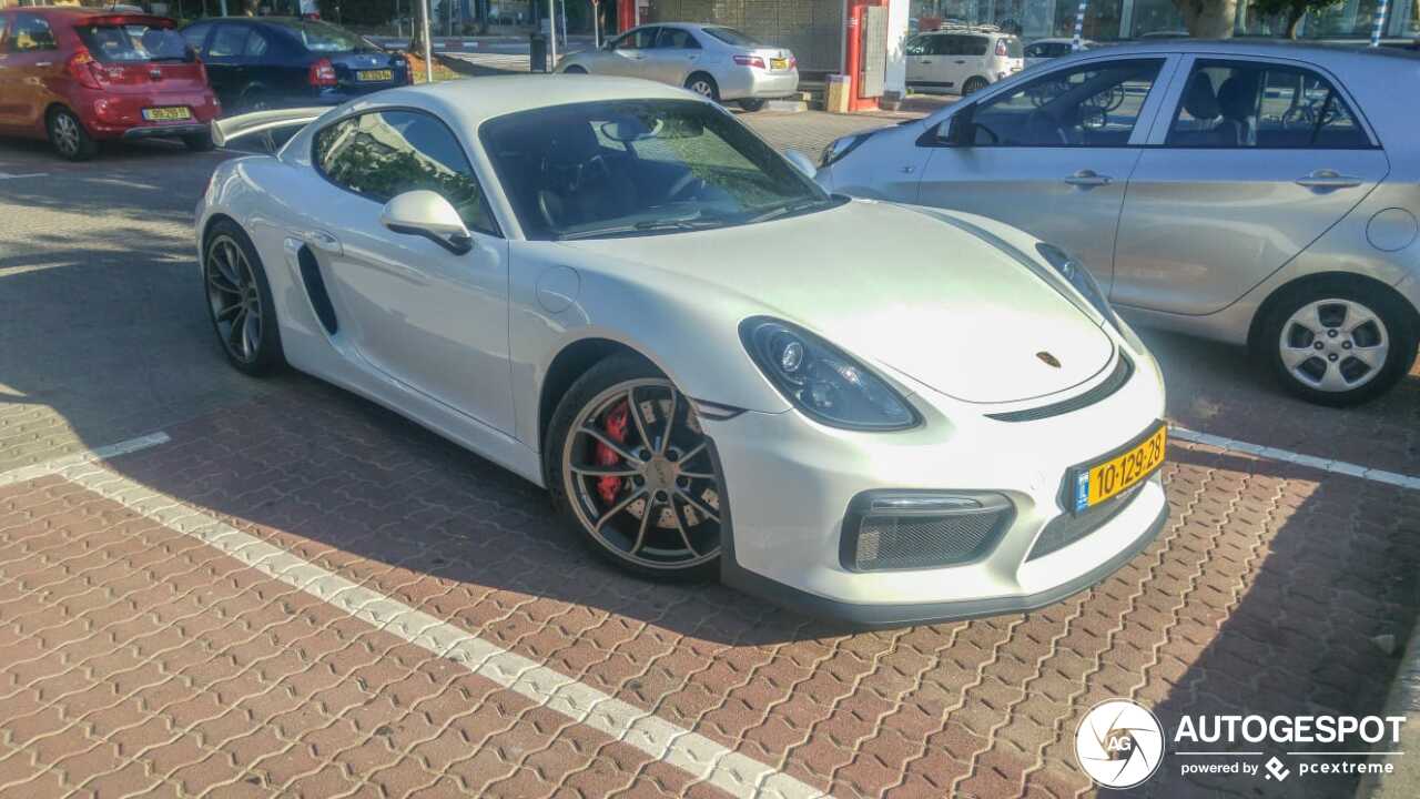 Porsche 981 Cayman GT4