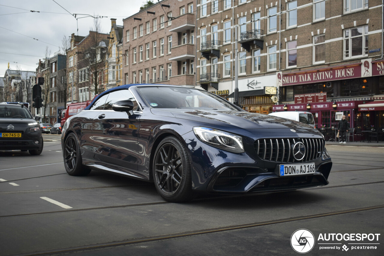 Mercedes-AMG S 63 Convertible A217 2018