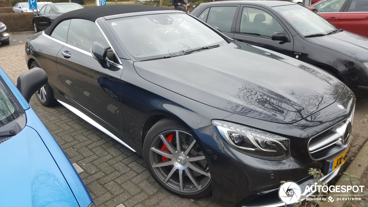 Mercedes-AMG S 63 Convertible A217