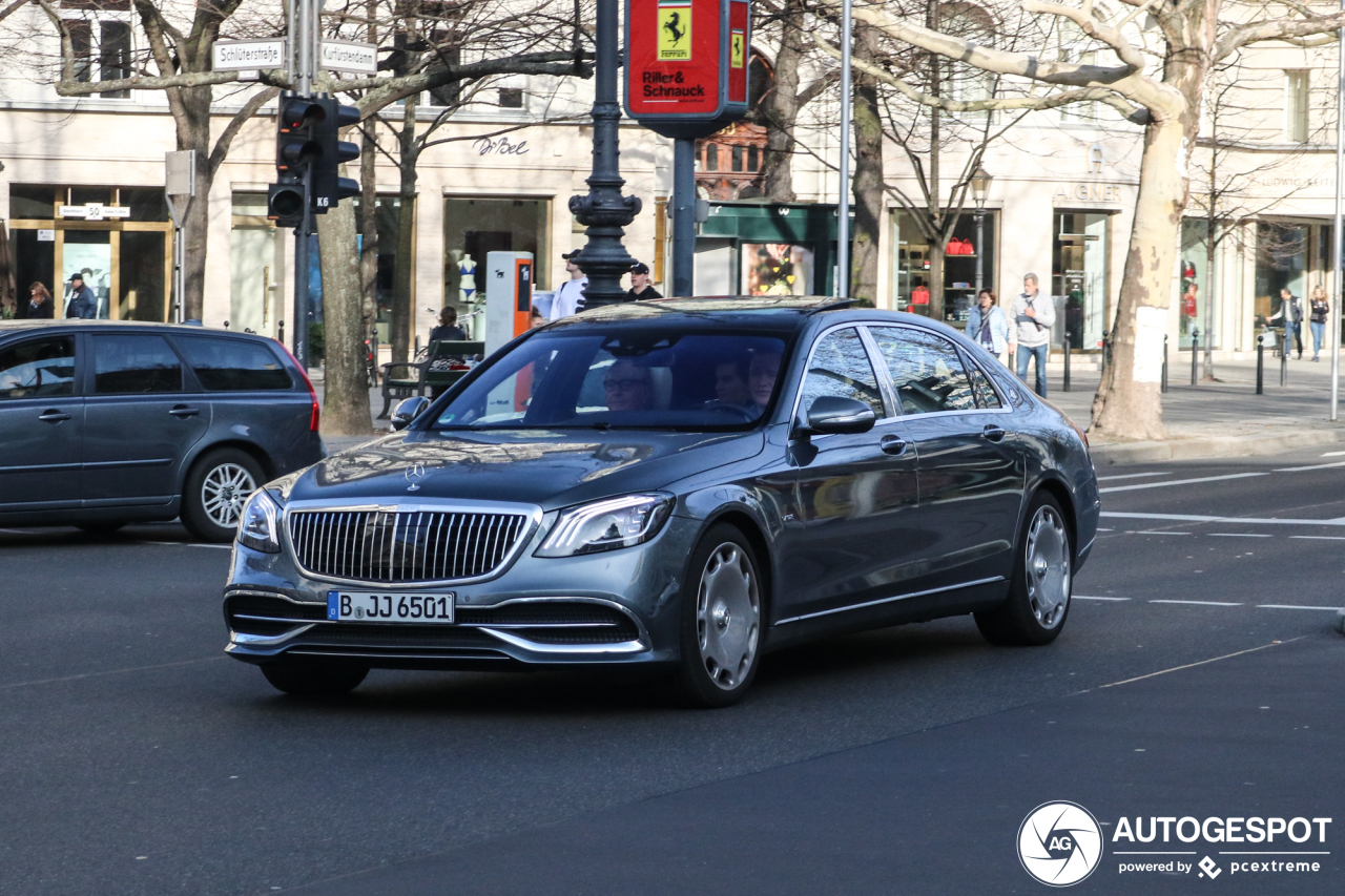 Mercedes-Maybach S 650 X222 2018