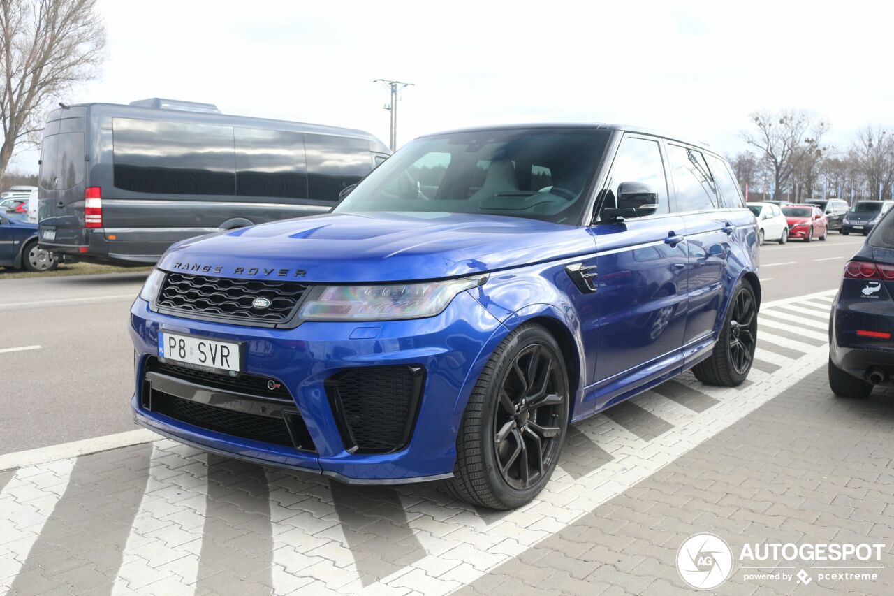 Land Rover Range Rover Sport SVR 2018