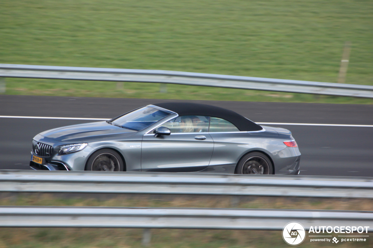 Mercedes-AMG S 63 Convertible A217 2018