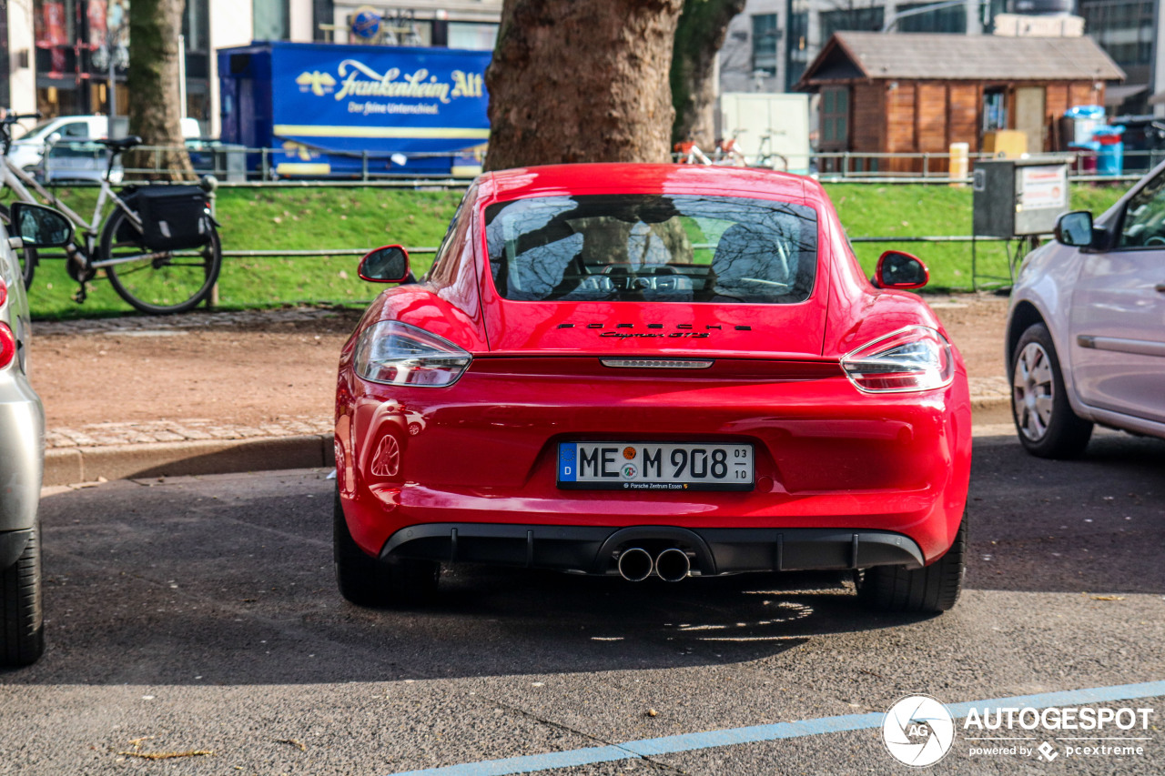 Porsche 981 Cayman GTS