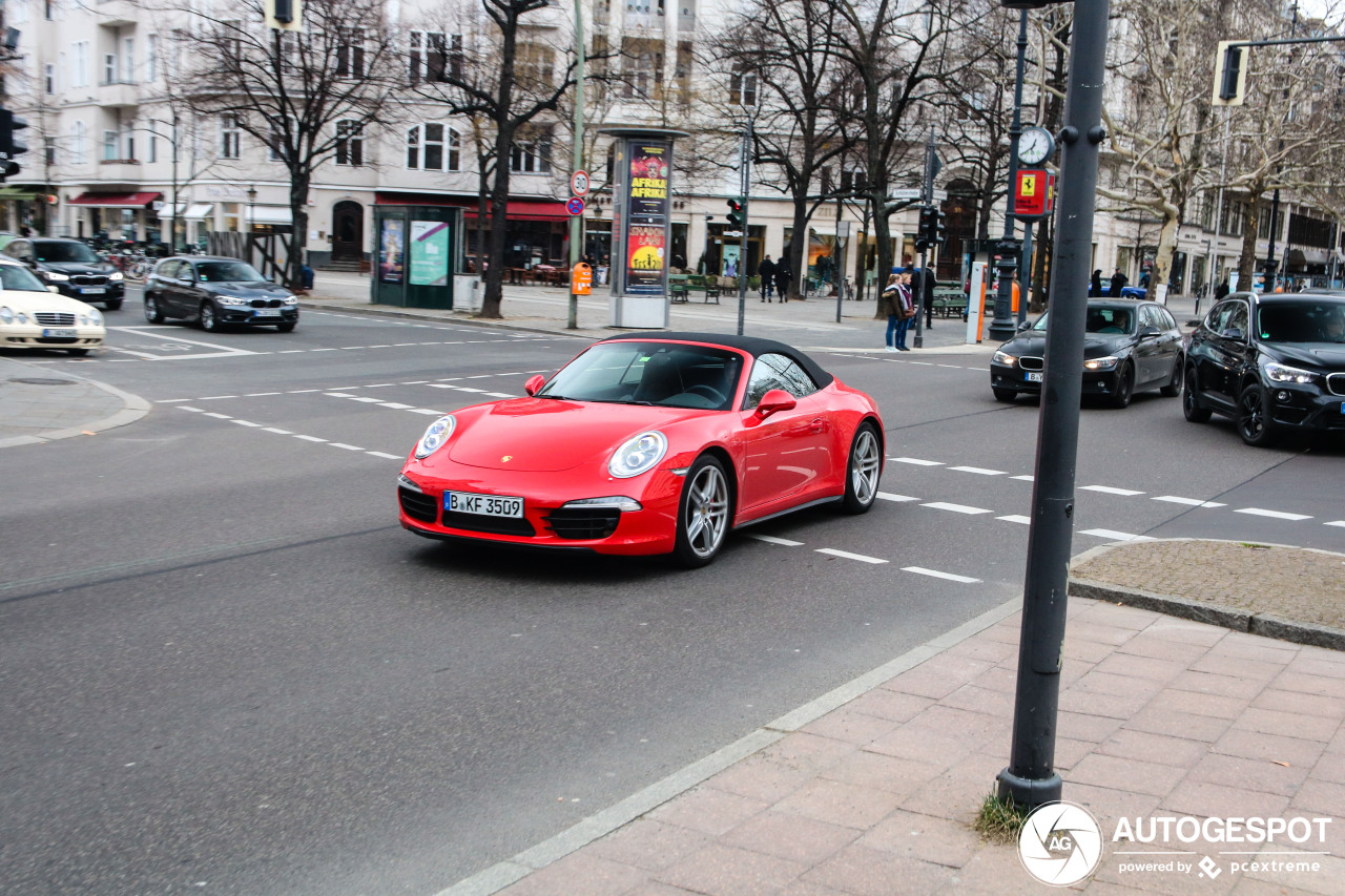 Porsche 991 Carrera 4S Cabriolet MkI