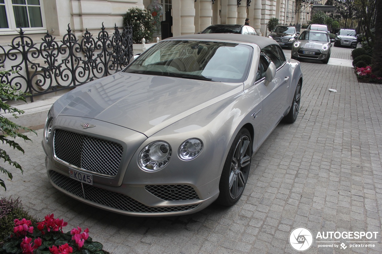 Bentley Continental GTC V8 2016