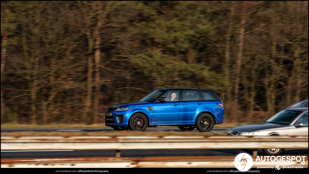 Land Rover Range Rover Sport SVR 2018