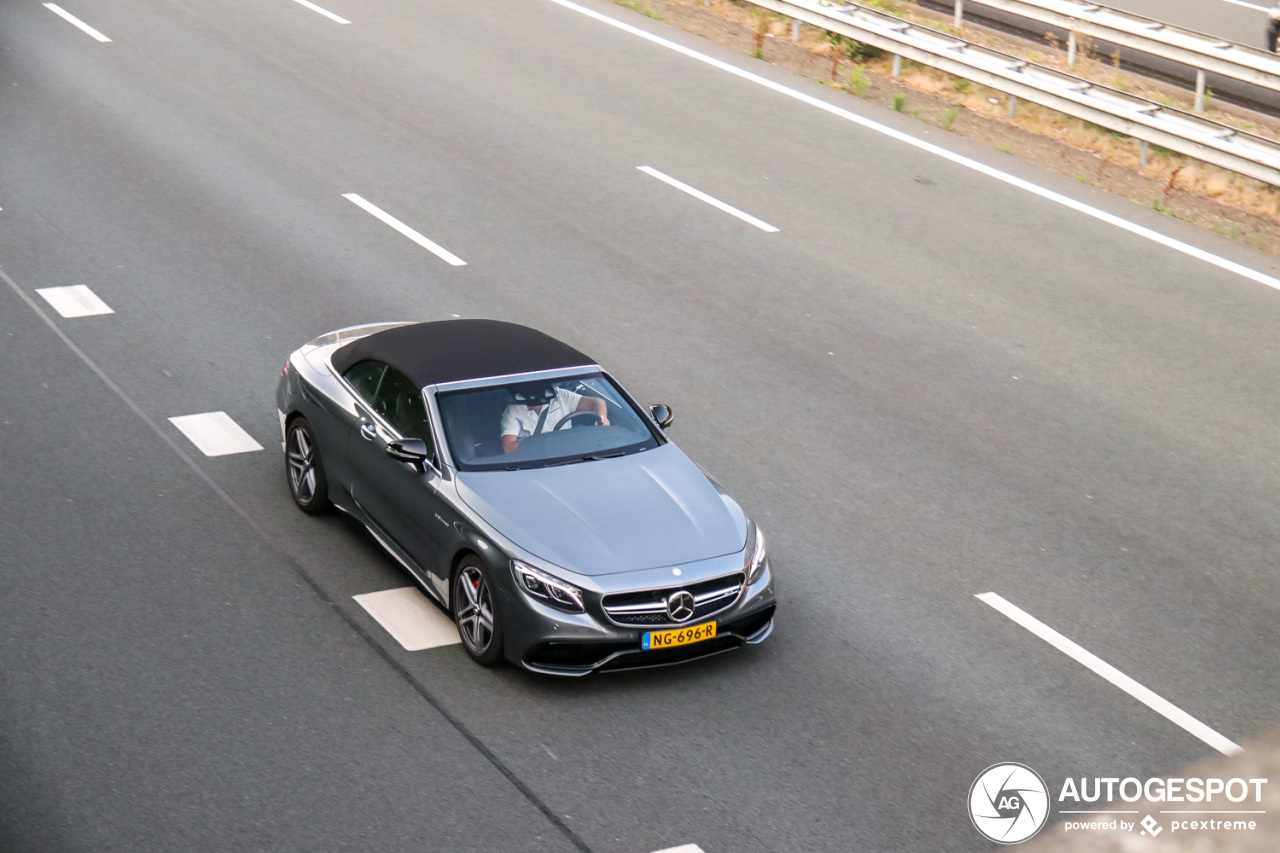 Mercedes-AMG S 63 Convertible A217