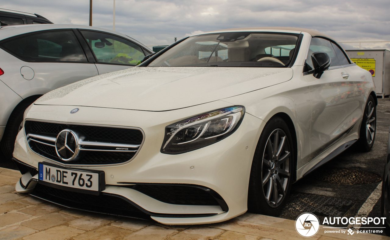 Mercedes-AMG S 63 Convertible A217