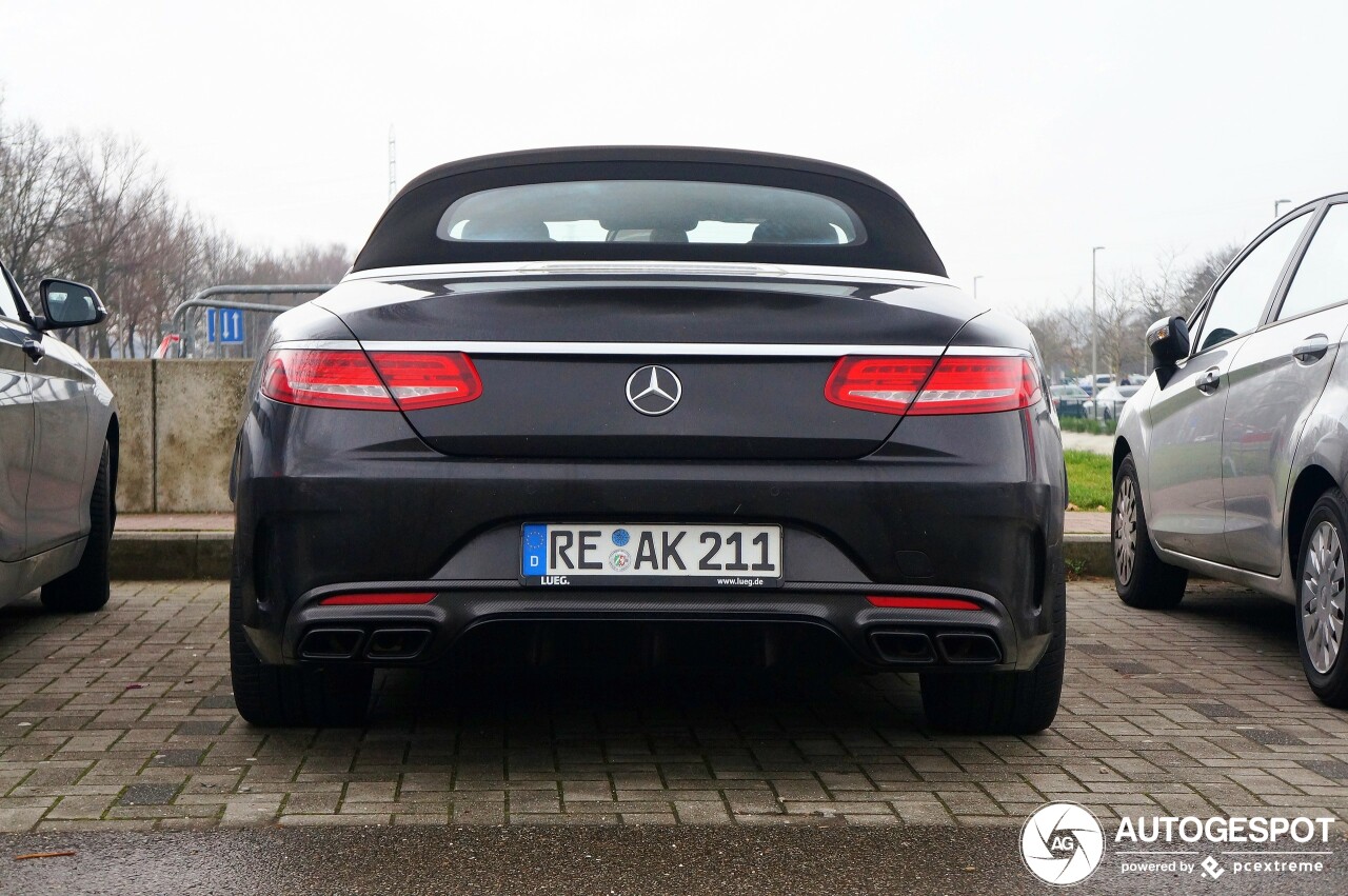 Mercedes-AMG S 63 Convertible A217