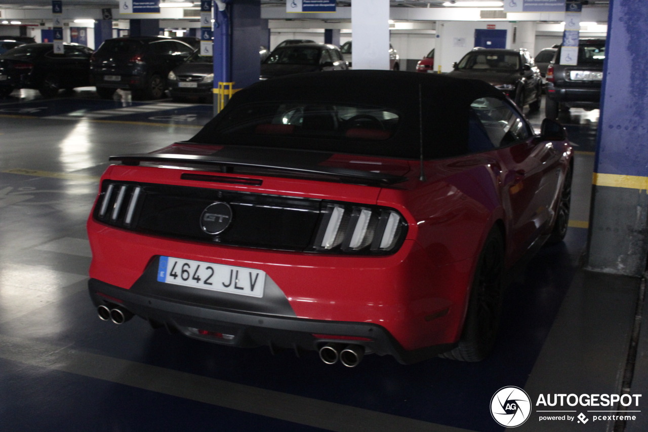 Ford Mustang GT Convertible 2015