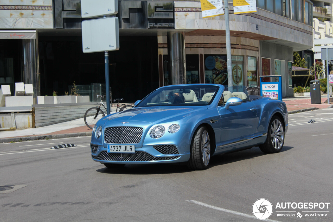 Bentley Continental GTC V8 2016