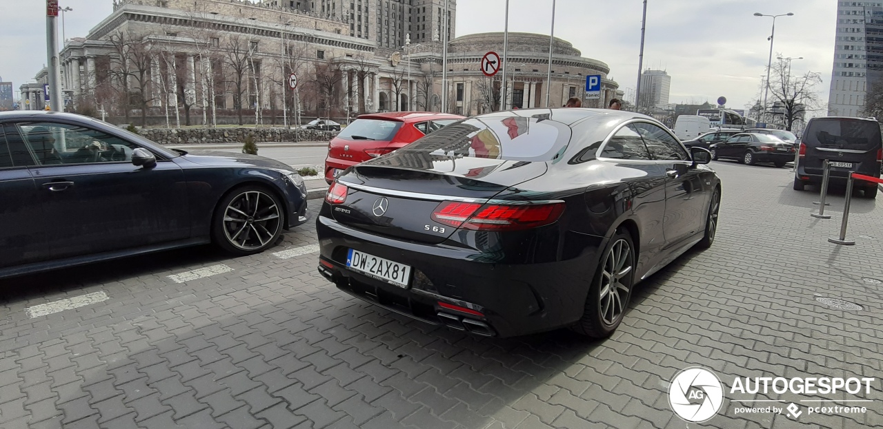 Mercedes-AMG S 63 Coupé C217 2018