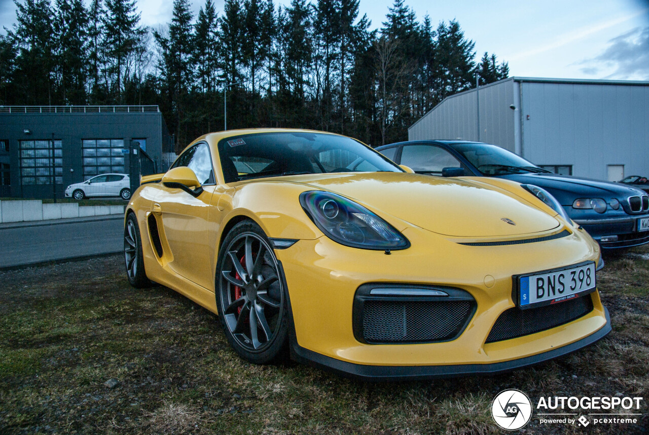 Porsche 981 Cayman GT4