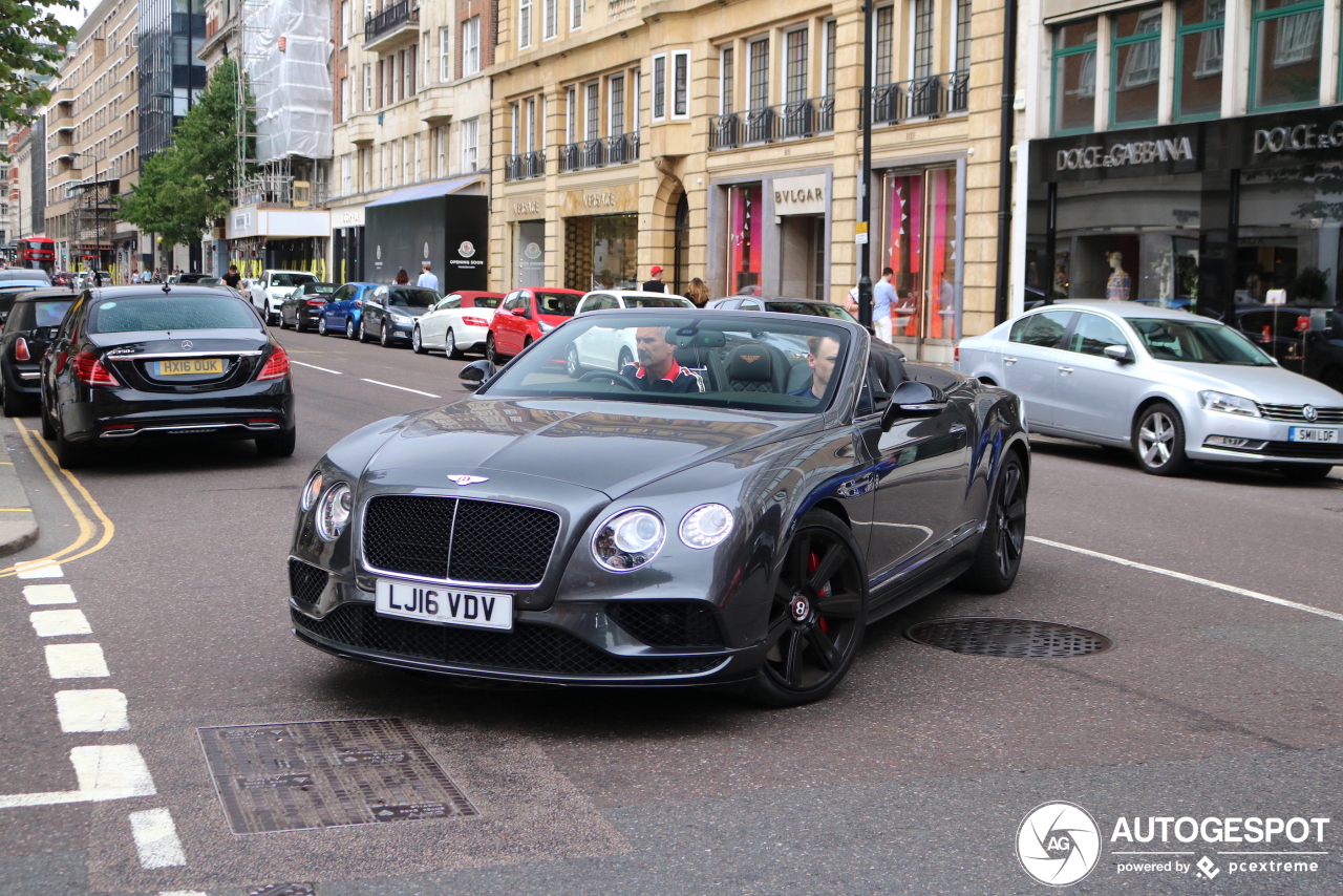 Bentley Continental GTC V8 S 2016