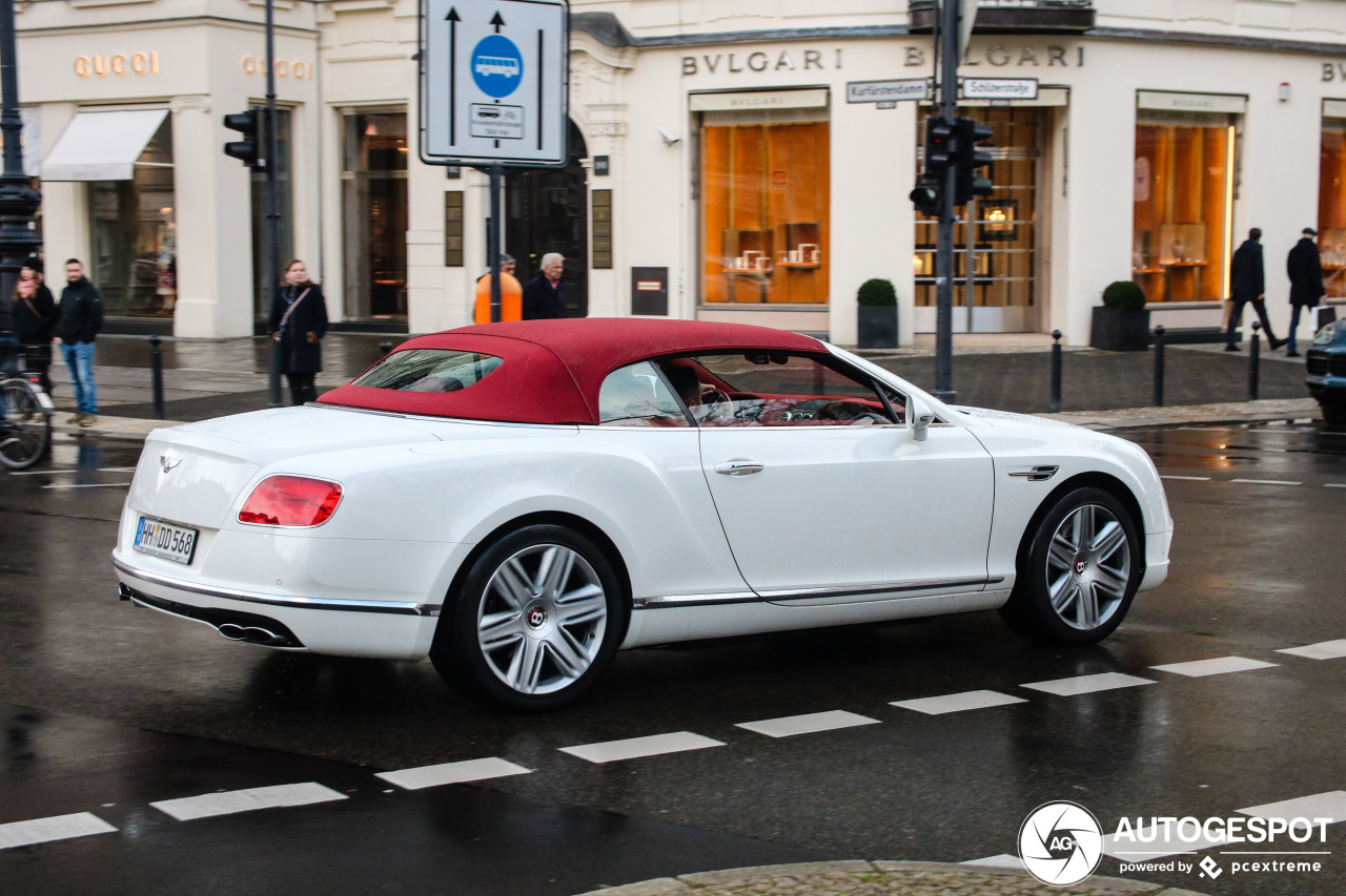 Bentley Continental GTC V8 2016