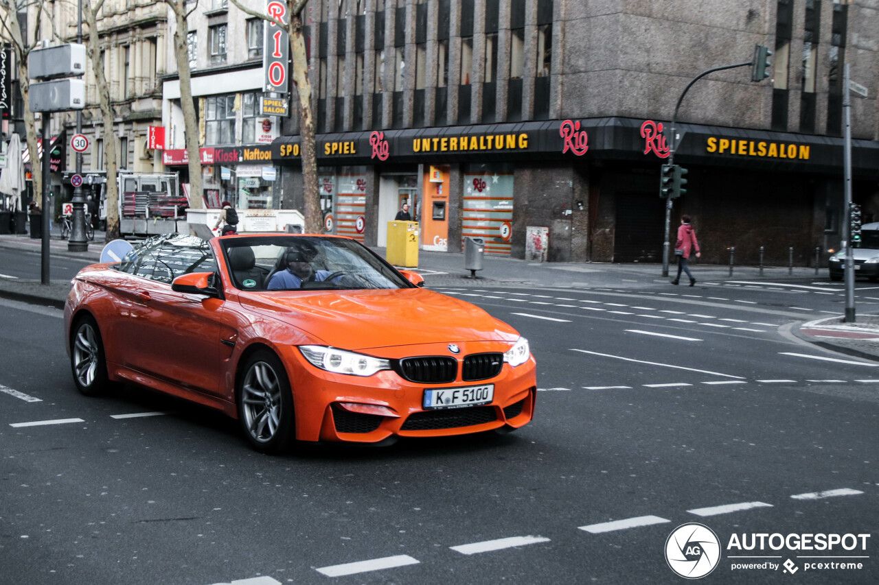 BMW M4 F83 Convertible