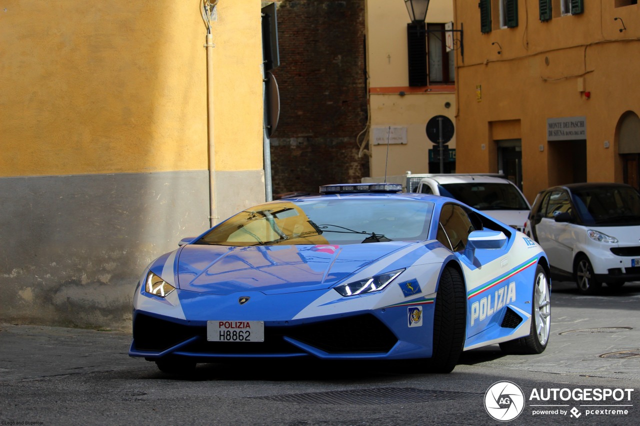 Lamborghini Huracán LP610-4 Polizia