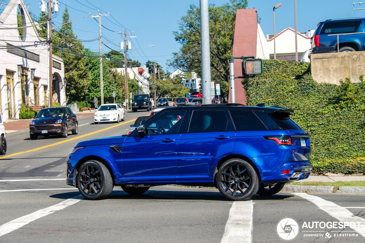 Land Rover Range Rover Sport SVR 2018