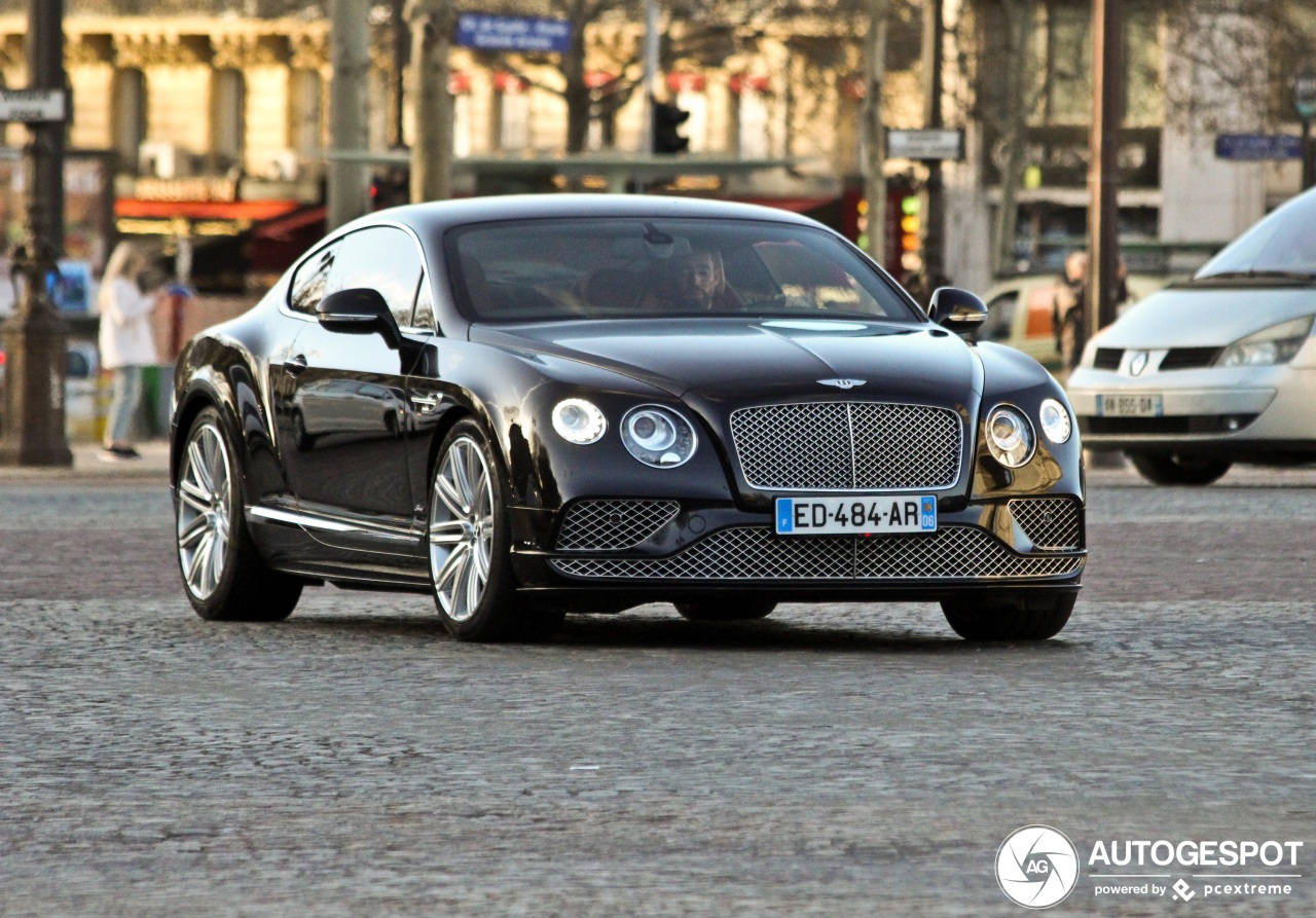 Bentley Continental GT Speed 2016