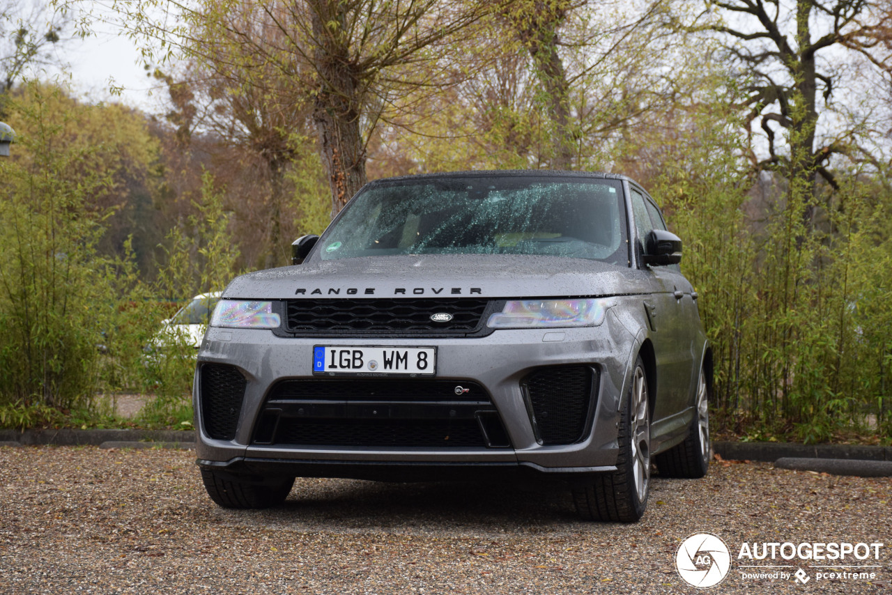 Land Rover Range Rover Sport SVR 2018