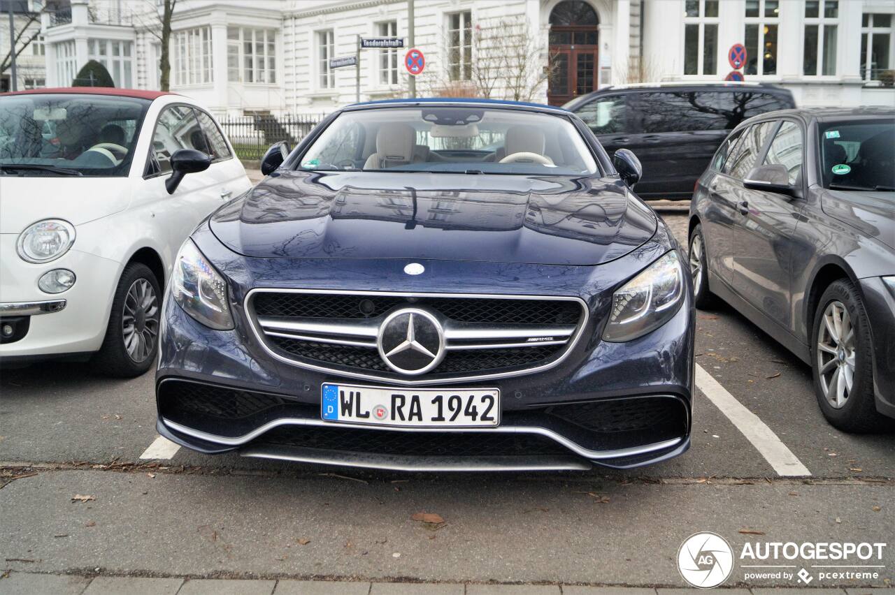 Mercedes-AMG S 63 Convertible A217